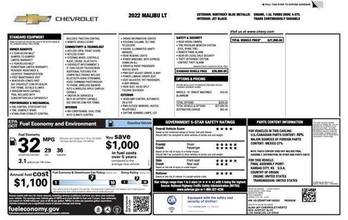 2022 Chevrolet Malibu FWD LT