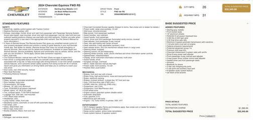 2024 Chevrolet Equinox FWD RS