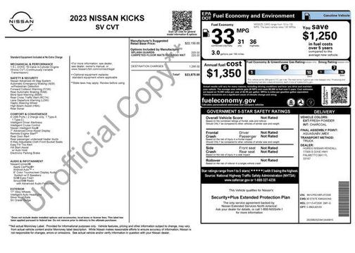 2023 Nissan Kicks SV