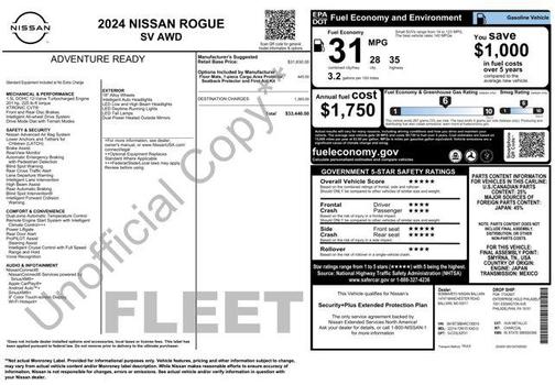 2024 Nissan Rogue SV