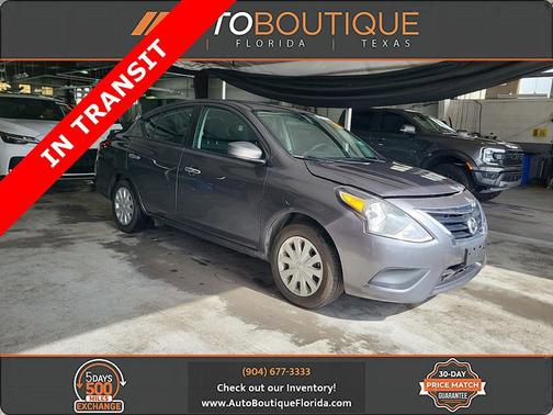 Gun Metallic 2018 Nissan Versa 1.6 SV