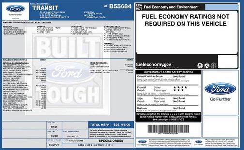 2016 Ford Transit-250 Base