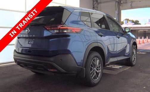 Caspian Blue Metallic 2021 Nissan Rogue S