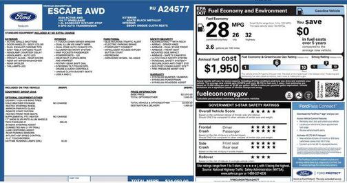2024 Ford Escape Active