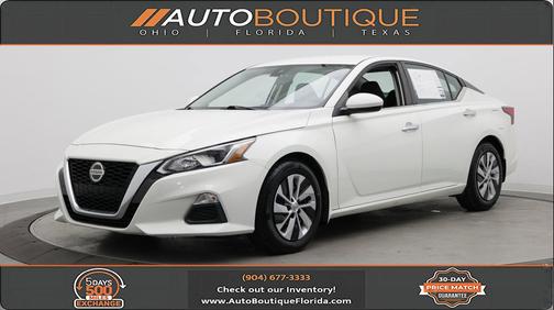Glacier White 2020 Nissan Altima S FWD