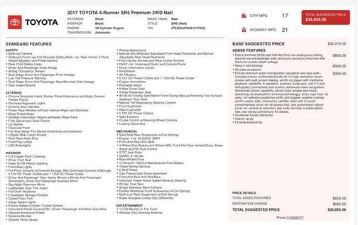 2017 Toyota 4Runner SR5