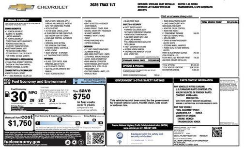 2025 Chevrolet Trax LT