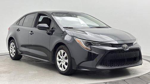 Black Sand Pearl 2020 Toyota Corolla LE
