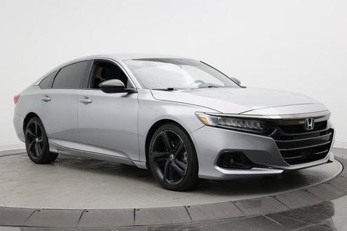 Lunar Silver Metallic 2021 Honda Accord Sport 1.5T