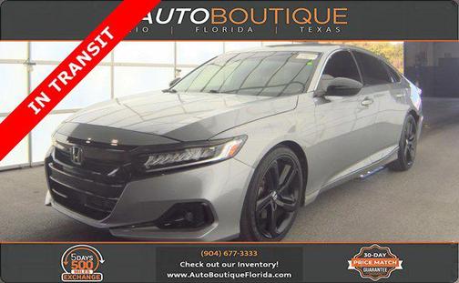 Lunar Silver Metallic 2021 Honda Accord Sport 1.5T