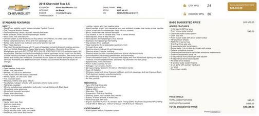 2018 Chevrolet Trax LS