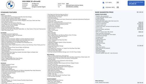 2020 BMW X5 xDrive40i