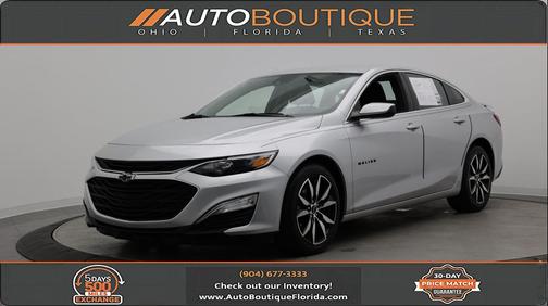 Silver Ice Metallic 2021 Chevrolet Malibu FWD RS