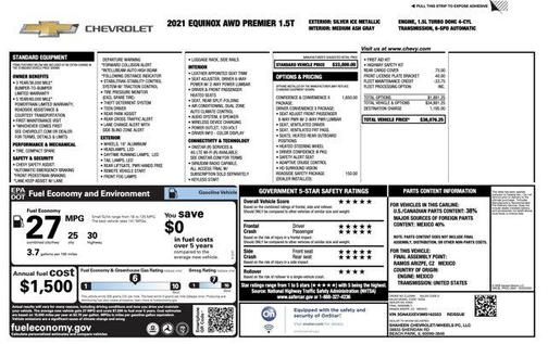 2021 Chevrolet Equinox Premier w/1LZ