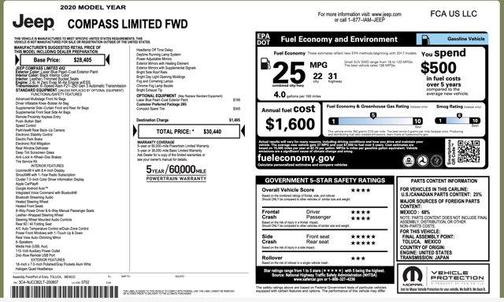 2020 Jeep Compass Limited