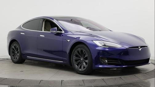 Deep Blue Metallic 2018 Tesla Model S 75D