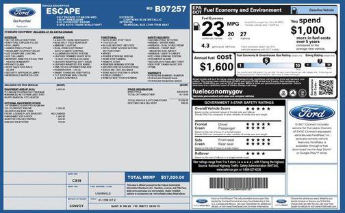 2017 Ford Escape Titanium