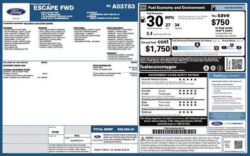 2025 Ford Escape Active