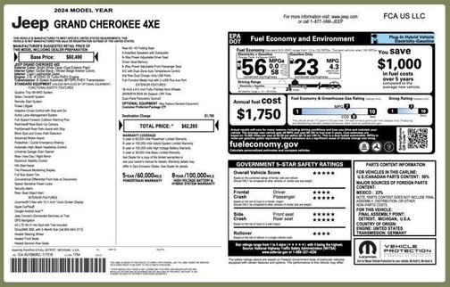 2024 Jeep Grand Cherokee 4xe Base