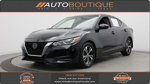 Super Black 2022 Nissan Sentra SV