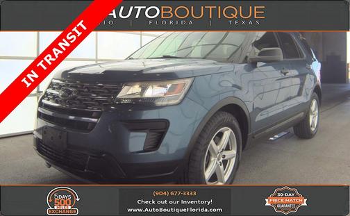 Blue Metallic 2018 Ford Explorer Base