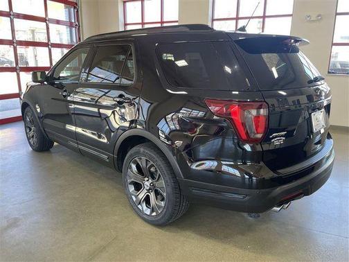 Shadow Black 2018 Ford Explorer Sport