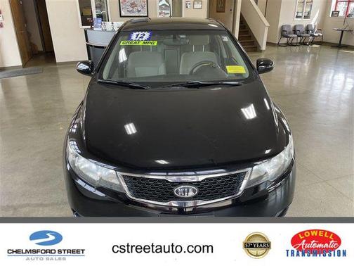 Ebony Black Pearl 2012 Kia Forte EX
