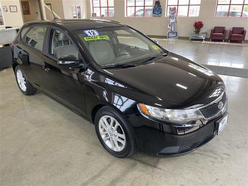Ebony Black Pearl 2012 Kia Forte EX