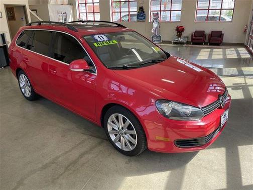 Tornado Red 2011 Volkswagen Jetta SportWagen TDI