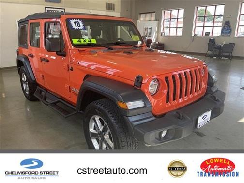 2018 Jeep Wrangler Unlimited Sport