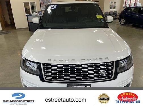 White 2018 Land Rover Range Rover 5.0L Supercharged
