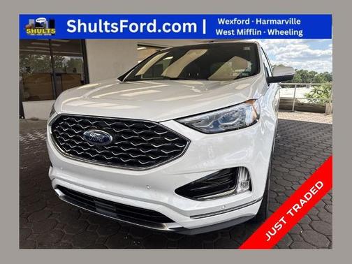STAR WHITE 2021 Ford Edge TITANIUM