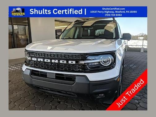 OXFORD WHITE 2025 Ford Bronco Sport OUTER BANKS