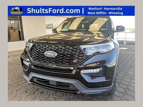 AGATE BLACK METALLIC 2023 Ford Explorer ST