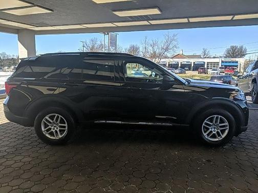 AGATE BLACK METALLIC 2025 Ford Explorer ACTIVE