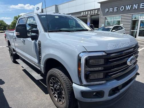 GLACIER GRAY 2025 Ford F-250 PLATINUM