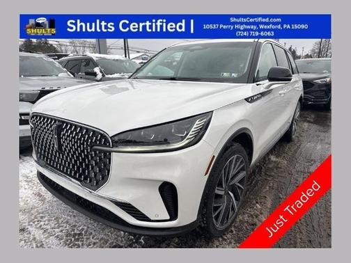 PRISTINE WHITE MET 3C 2025 Lincoln Aviator RESERVE