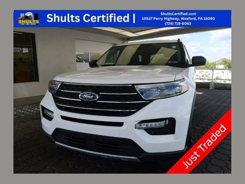 STAR WHITE MET TRI-COAT 2022 Ford Explorer XLT