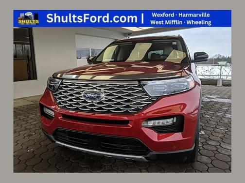 RAPID RED MET TINTED CC 2022 Ford Explorer PLATINUM