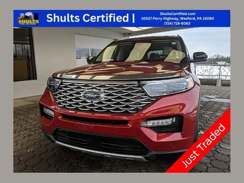 RAPID RED MET TINTED CC 2022 Ford Explorer PLATINUM