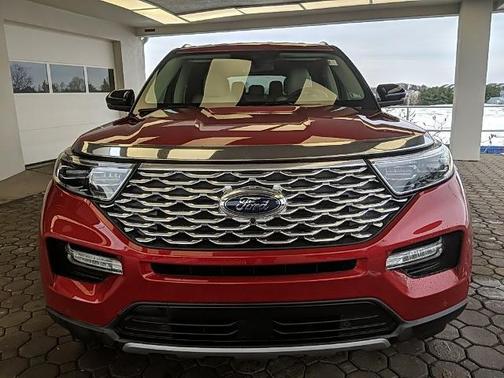 RAPID RED MET TINTED CC 2022 Ford Explorer PLATINUM