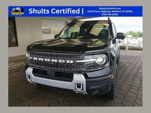 SHADOW BLACK 2025 Ford Bronco Sport BADLANDS
