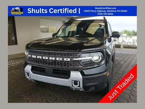 SHADOW BLACK 2025 Ford Bronco Sport BADLANDS
