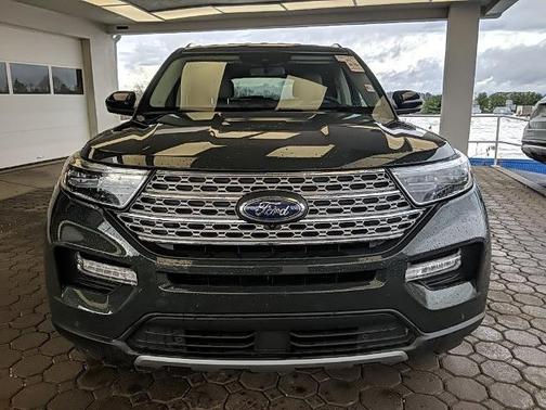 FORGED GREEN METALLIC 2023 Ford Explorer LIMITED