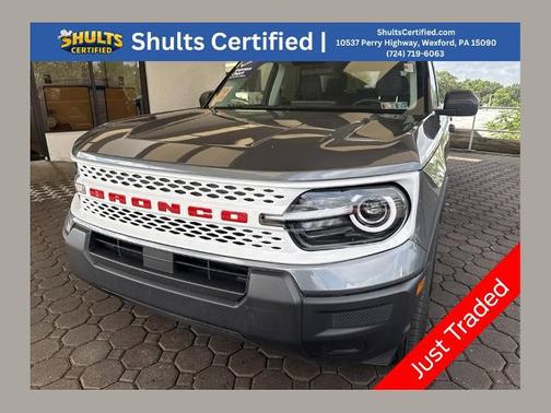 CARBONIZED GRAY METALLIC 2025 Ford Bronco Sport HERITAGE