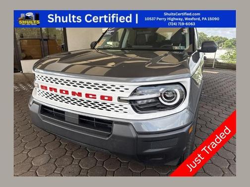 CARBONIZED GRAY METALLIC 2025 Ford Bronco Sport HERITAGE