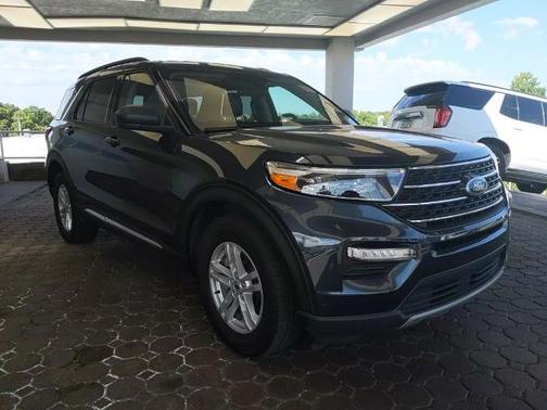 STONE BLUE METALLIC 2024 Ford Explorer XLT