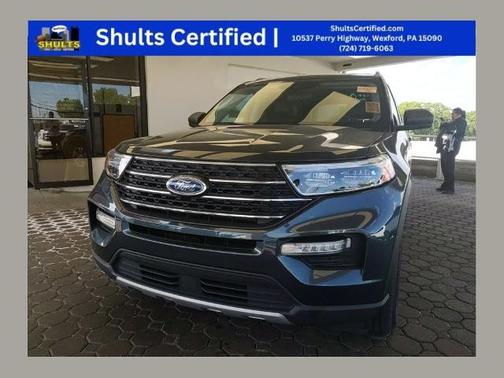 STONE BLUE METALLIC 2024 Ford Explorer XLT