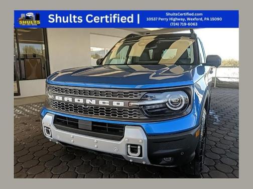 VELOCITY BLUE METALLIC 2025 Ford Bronco Sport BADLANDS