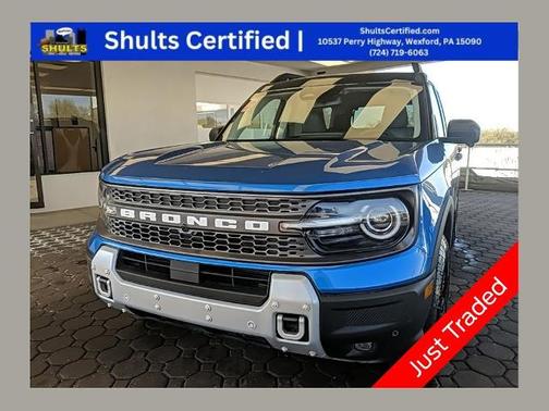 VELOCITY BLUE METALLIC 2025 Ford Bronco Sport BADLANDS
